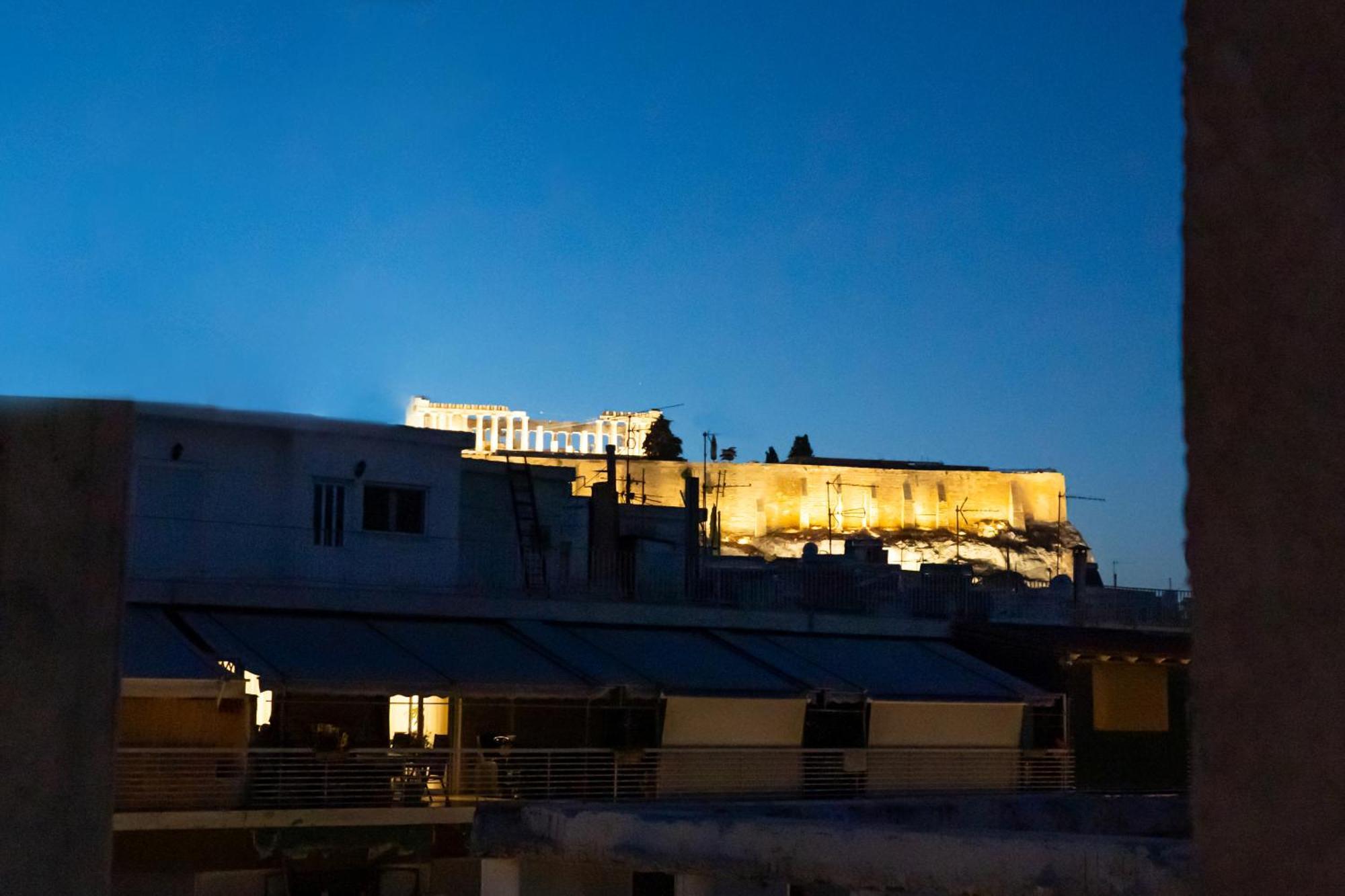 Book Homes Athens - Attic Side Acropolis View Exteriör bild
