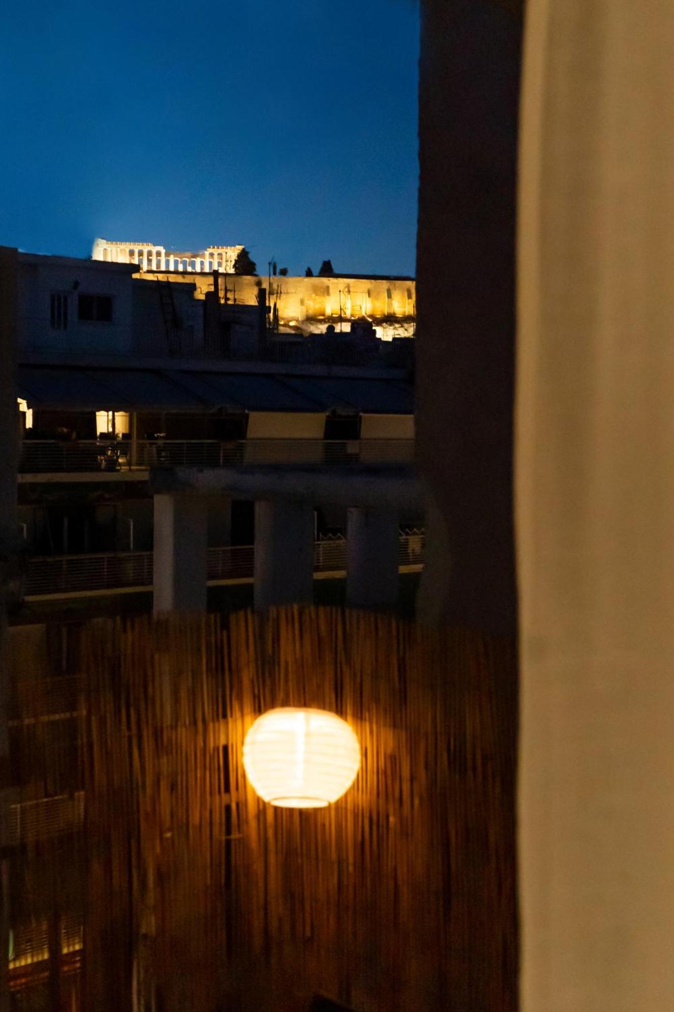 Book Homes Athens - Attic Side Acropolis View Exteriör bild